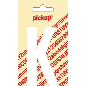 Plakletter Nobel Sticker letter K