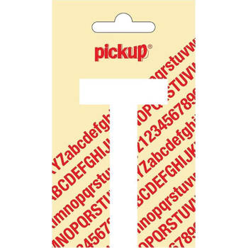 Plakletter Nobel Sticker letter T