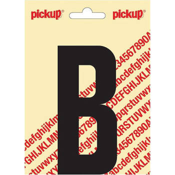 Plakletter Nobel Sticker letter B