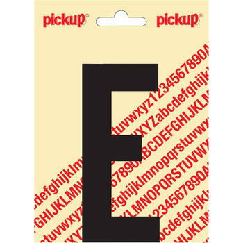 Plakletter Nobel Sticker letter E