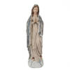 Clayre & Eef Beeld Maria 35 cm Grijs Polyresin Woondecoratie Grijs Woondecoratie