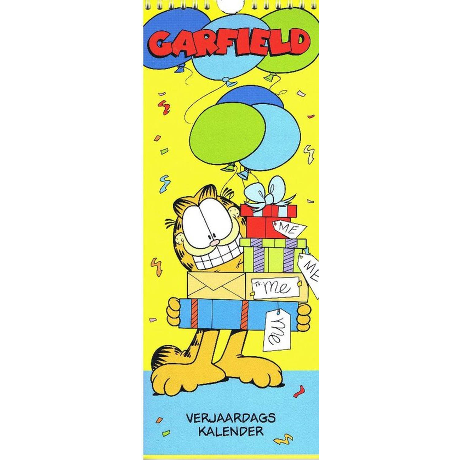 Verjaarsdags Kalender Garfield 33 x 13 cm
