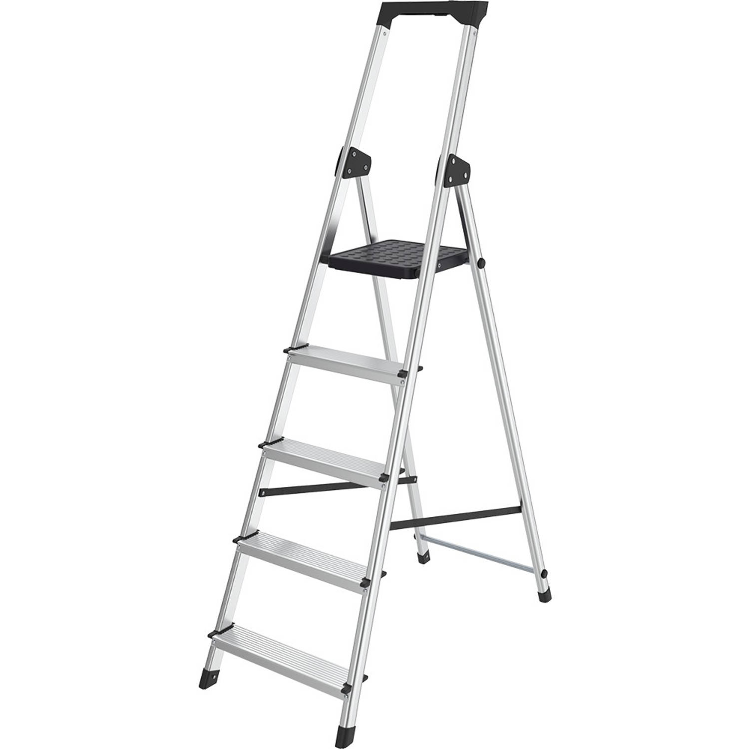Ladder-Huishoudtrap Inklapbaar 5 treden