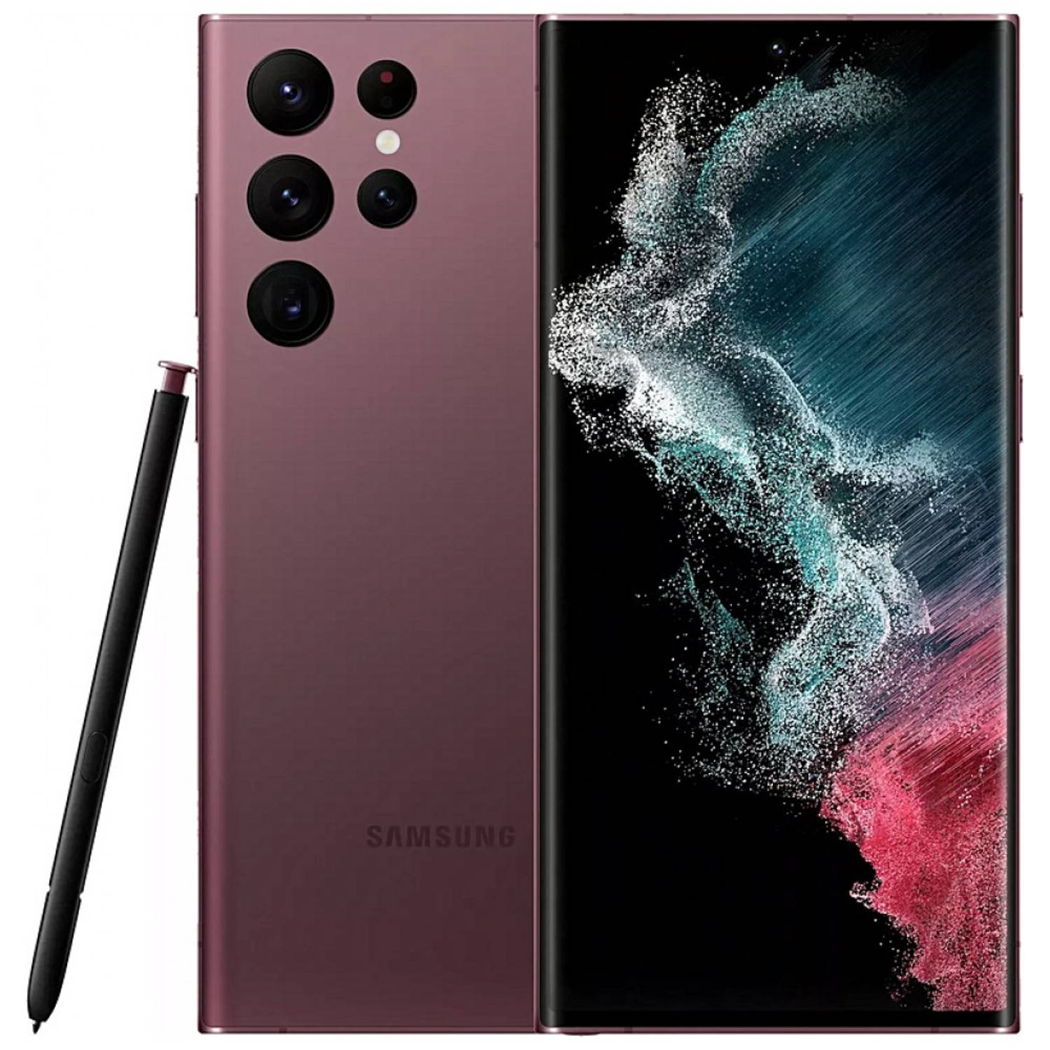 Samsung Galaxy S22 Ultra SM-S908B 17,3 cm (6.8") Dual SIM Android 12 5G USB Type-C 12 GB 512 GB 5000 mAh Bordeaux rood