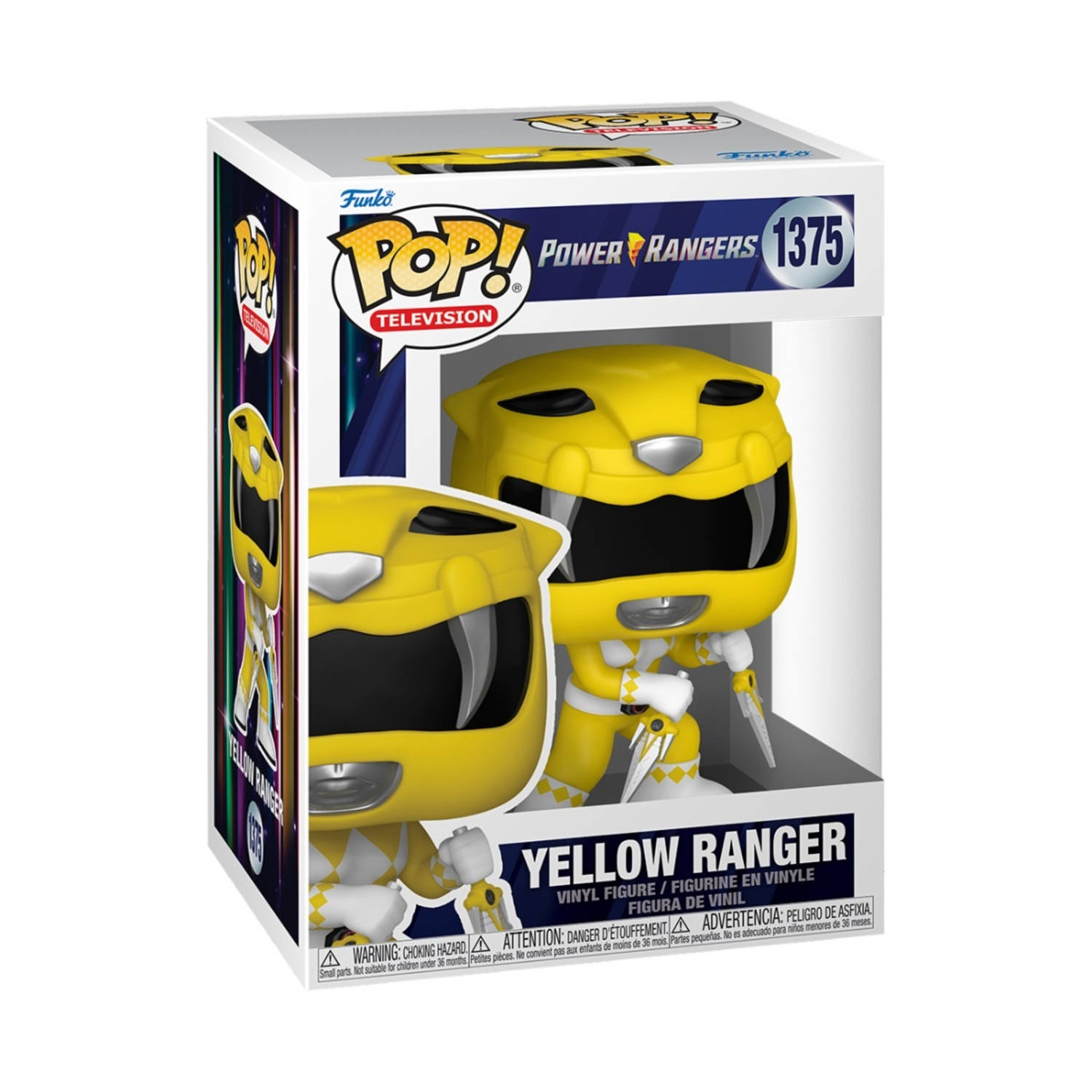 Pop Television: Power Rangers Yellow Ranger Funko Pop #1375