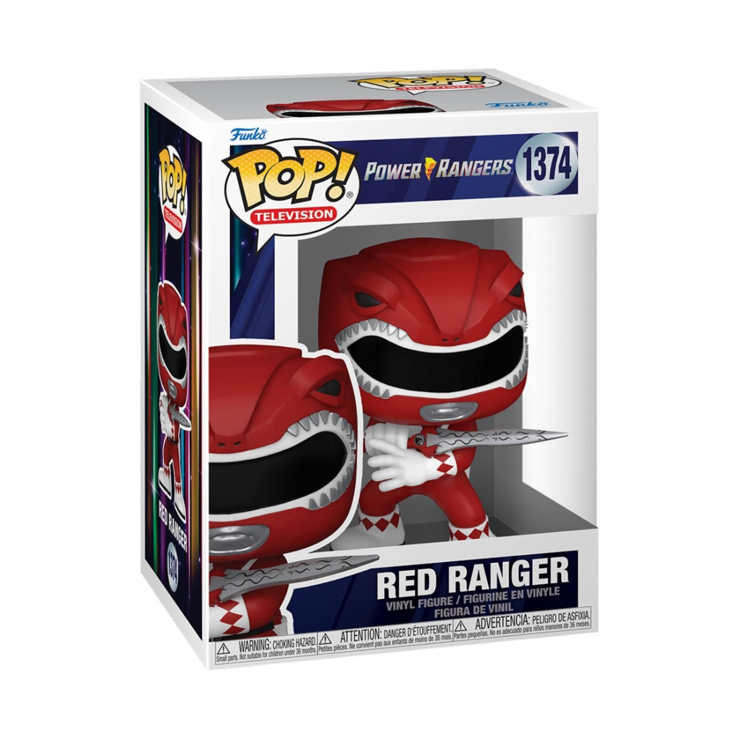Pop Television: Power Rangers Red Ranger Funko Pop #1374