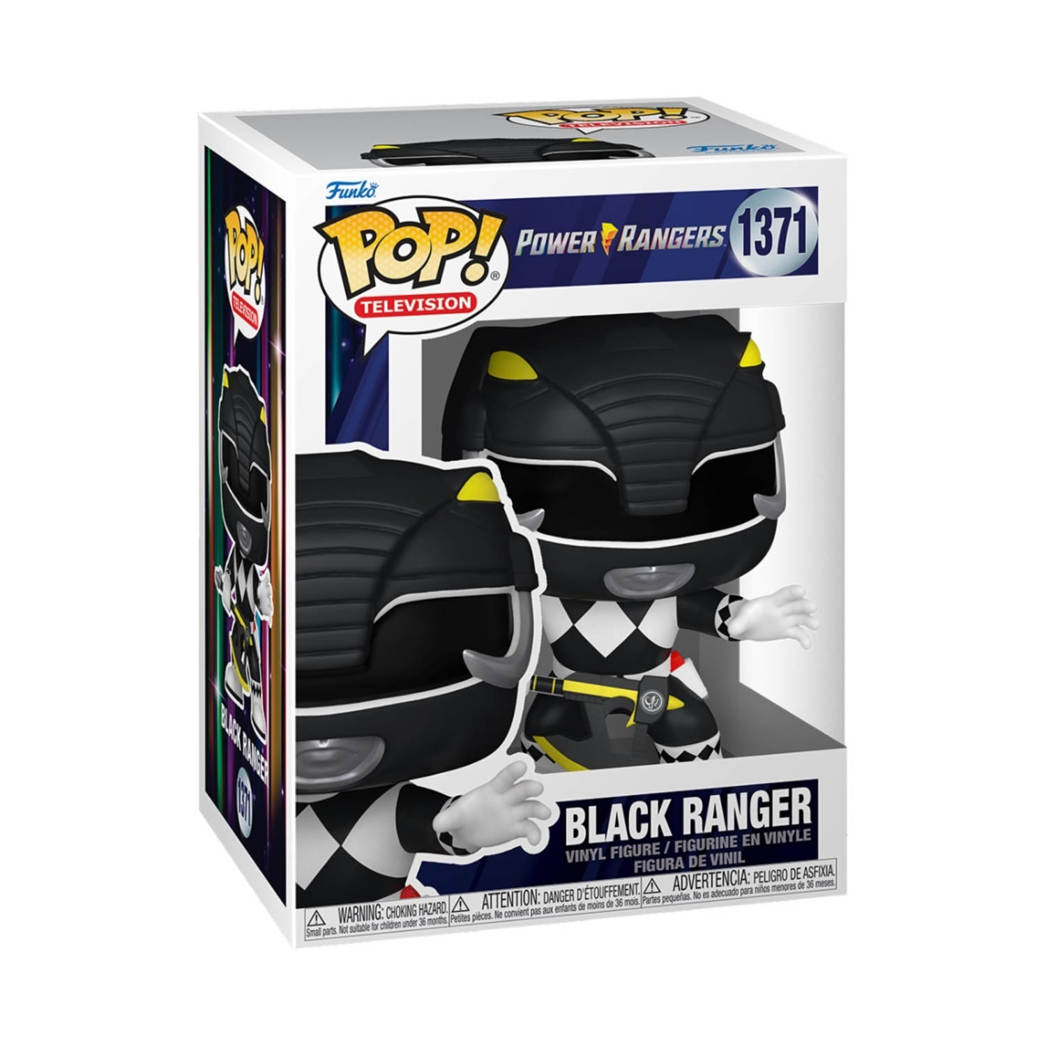 Pop Television: Power Rangers Black Ranger Funko Pop #1371