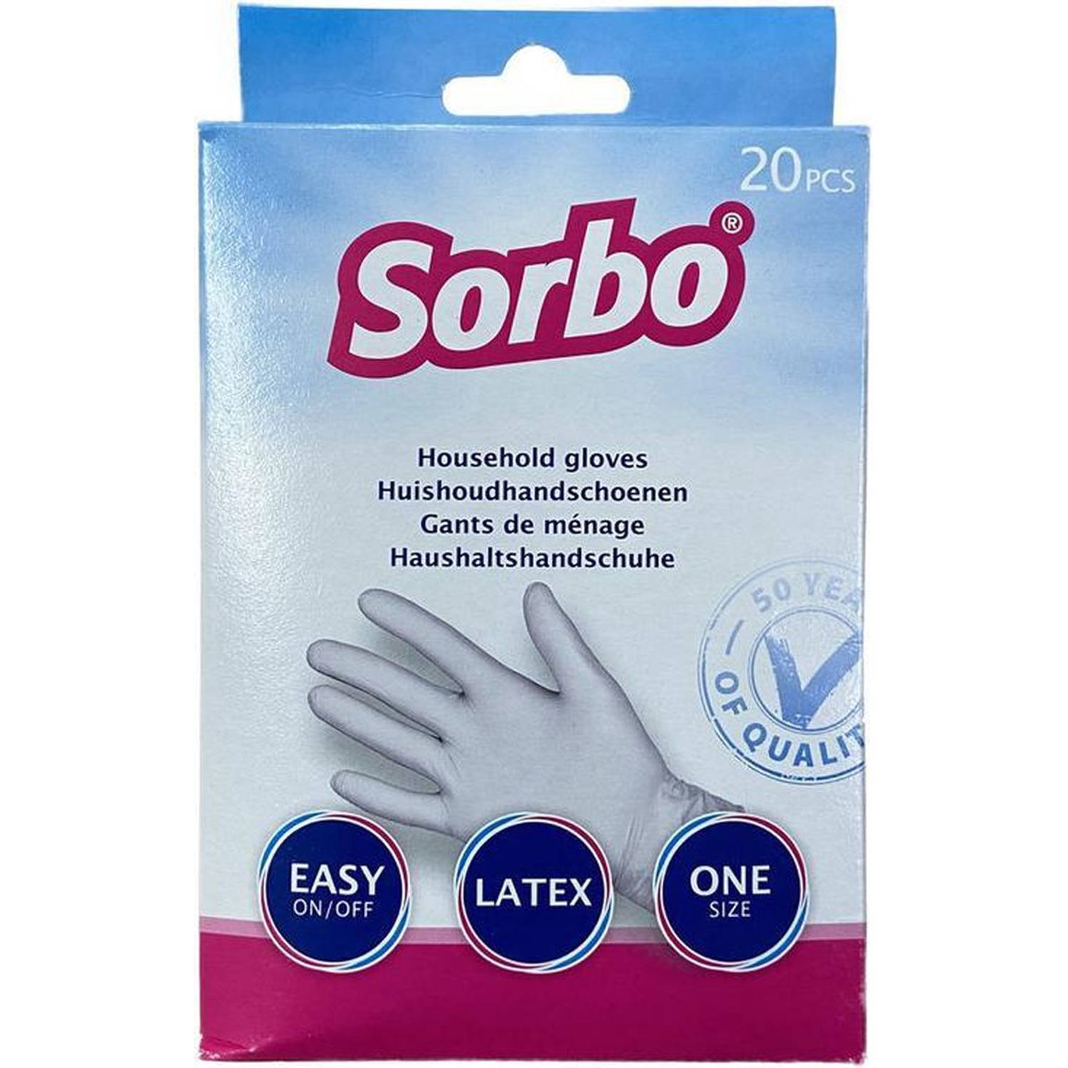 Sorbo wegwerphandschoen 20 stuks