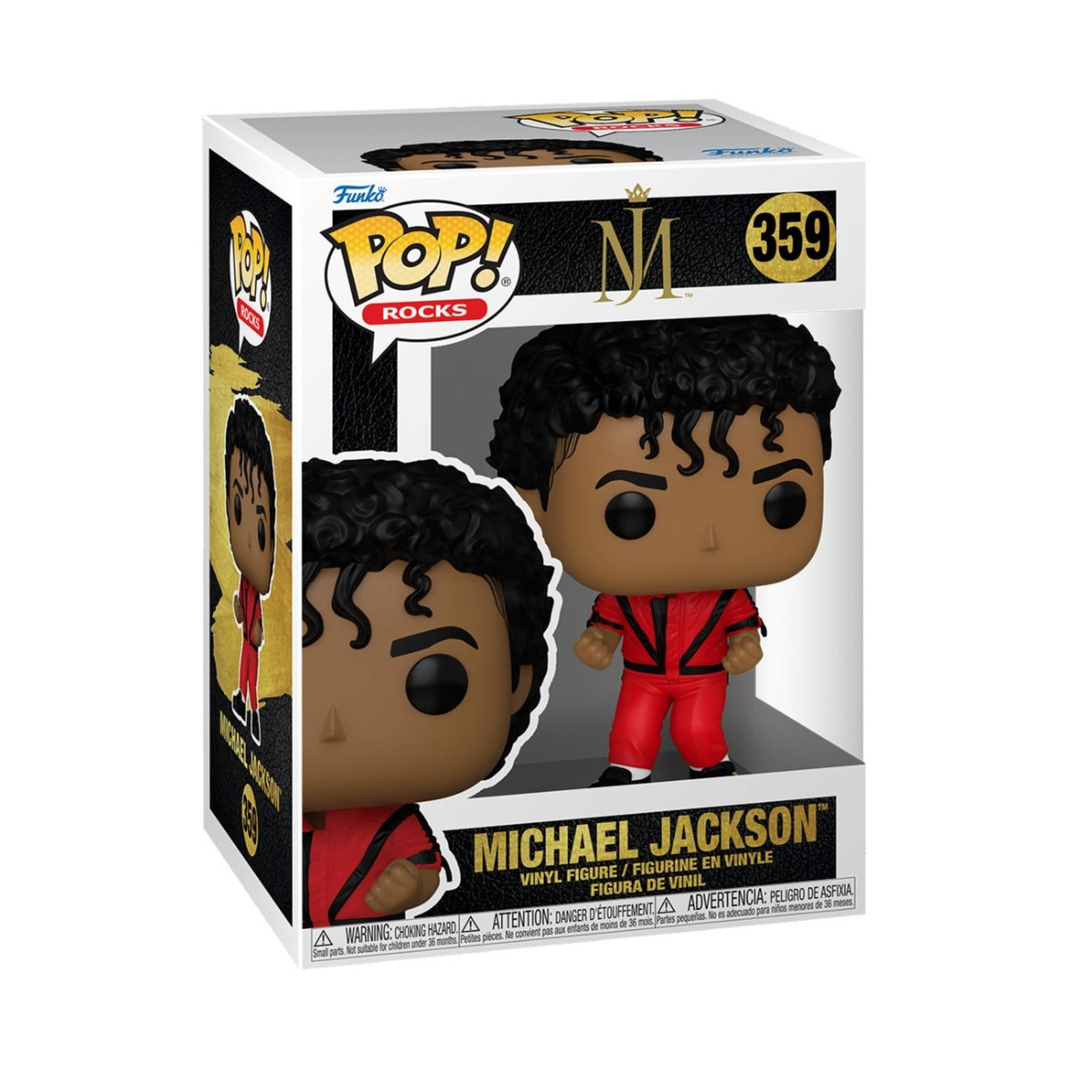 Pop Rocks: Michael Jackson (Thriller) - Funko Pop #359