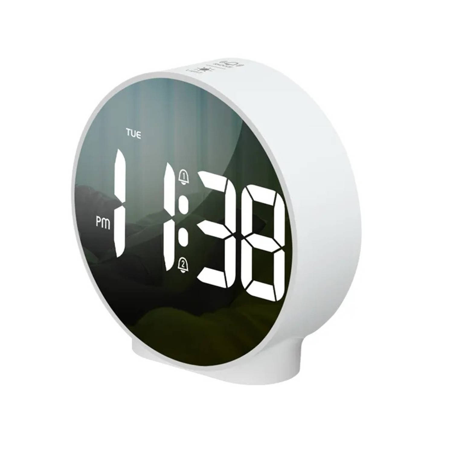 Digitale Wekker Twee alarmen Dimbaar USB & AAA batterij Voor volwassenen & kinderen klok voor thuis 