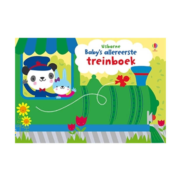 Usborne Baby's allereerste treinboek (karton). 1+