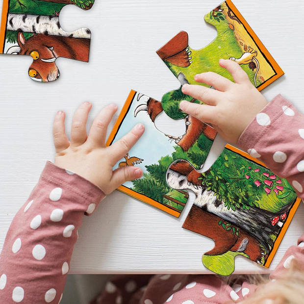 Gruffalo 4-1 puzzel. 3+