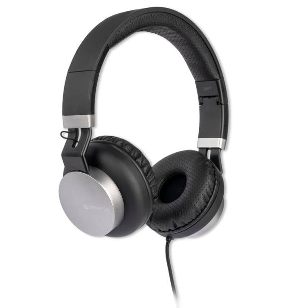 4smarts Stereo Headset Eara One met USB-C & 3,5mm aansluiting Zwart