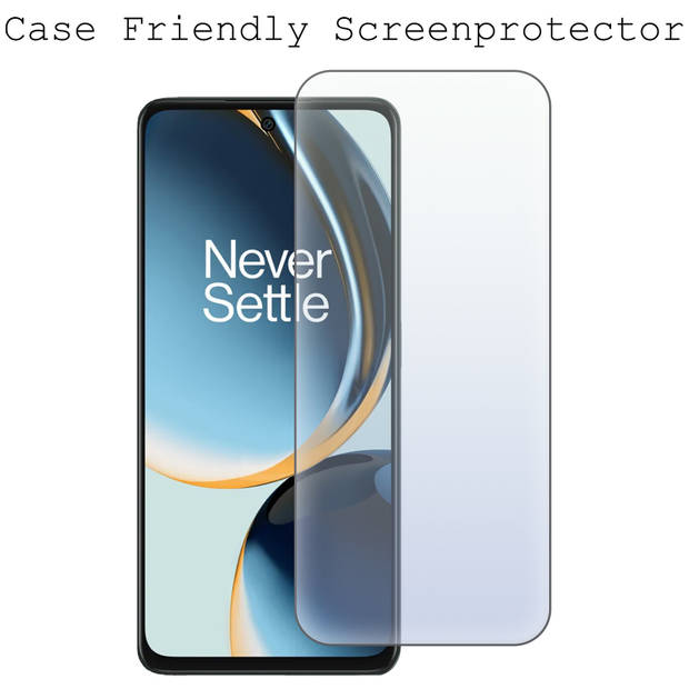 Basey OnePlus Nord CE 3 Lite Screenprotector Tempered Glass - OnePlus Nord CE 3 Lite Beschermglas Screen Protector Glas