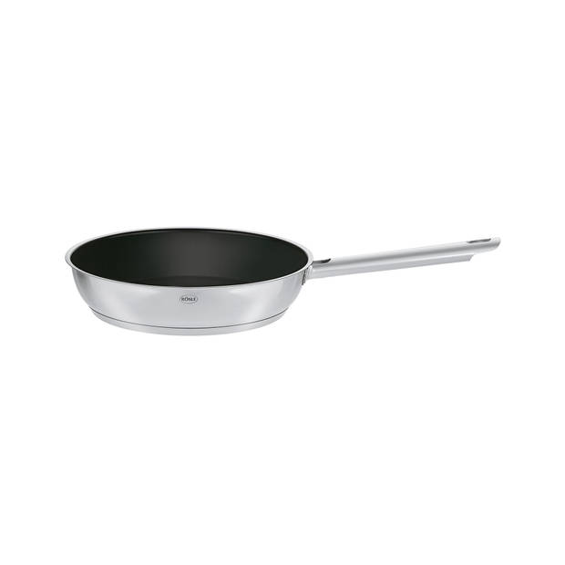 Rösle Keuken - Elegance Koekenpan met Keramische Coating Ø 28 cm - Roestvast Staal - Zilver