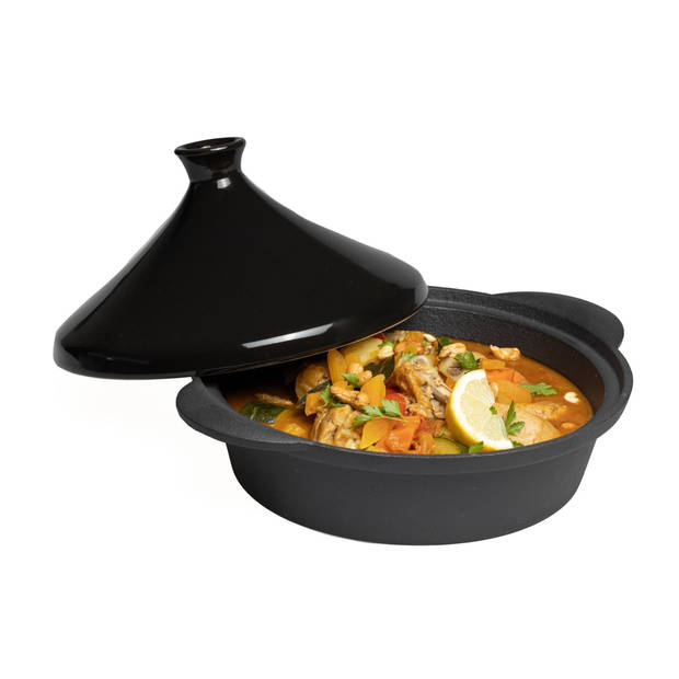 Blackwell Tajine Gietijzer - Zwart - ø 30 cm / 3 liter