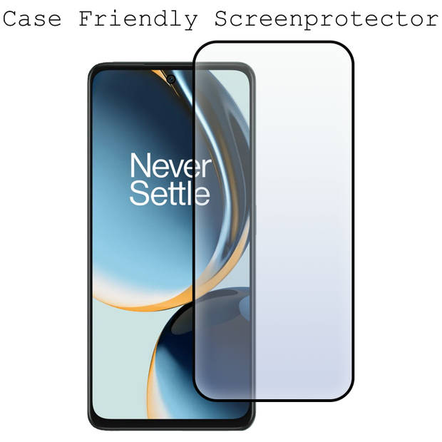Basey OnePlus Nord CE 3 Lite Screenprotector Screen Protector Beschermglas Tempered Glass