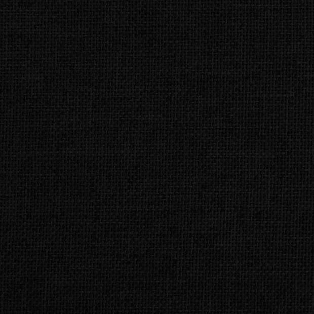 vidaXL Kinderbank 70x45x30 cm stof zwart