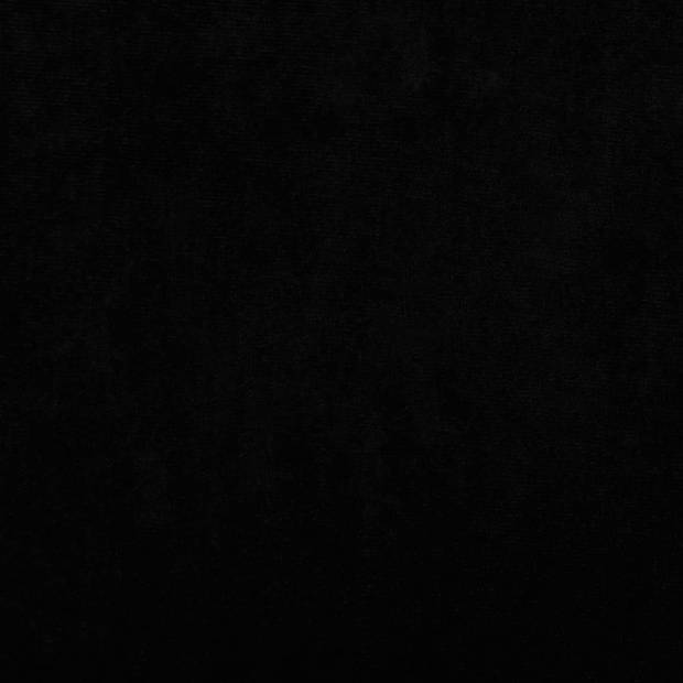 vidaXL Kinderbank 90x53x30 cm fluweel zwart