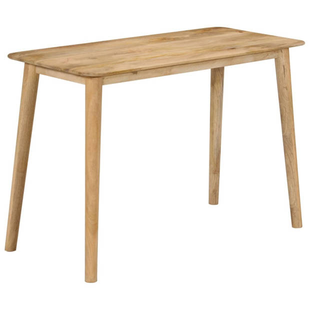 vidaXL Eettafel 112x52x76 cm massief mangohout