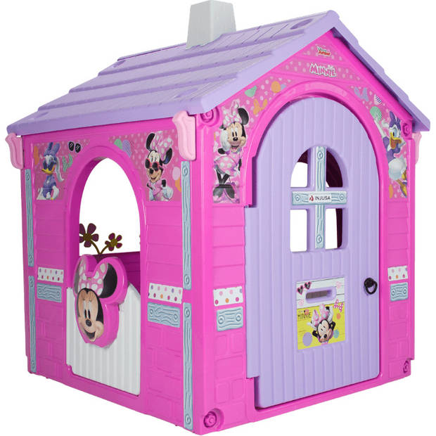 Disney Minnie Mouse speelhuis 97,5 x 109 x 121,5 cm roze/lila