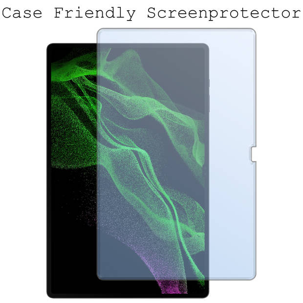 Basey Samsung Galaxy Tab S9 Ultra Screenprotector Tempered Glass - Samsung Tab S9 Ultra Screen Protector Beschermglas