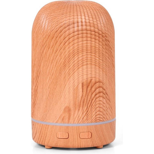 SENZA USB Aroma Diffuser - Luchtbevochtiger - Led verlichting - Lichtbruin