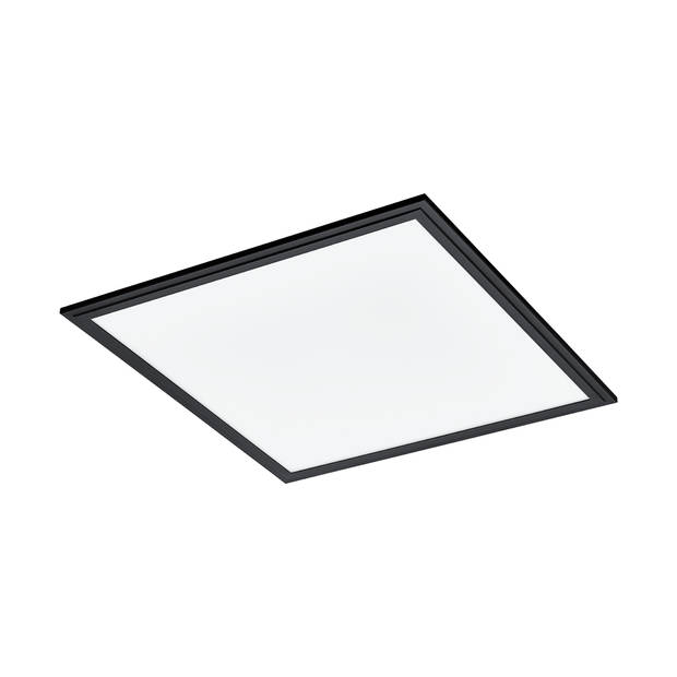 EGLO Salobrena 1 Plafondlamp - LED - 45 cm - Zwart/Wit - Aluminium