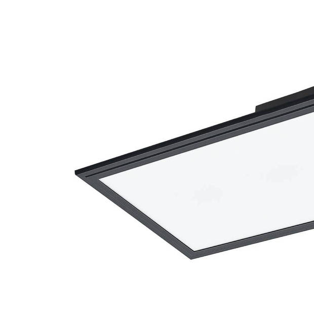 EGLO Salobrena 1 Plafondlamp - LED - 120 cm - Zwart/Wit - Aluminium