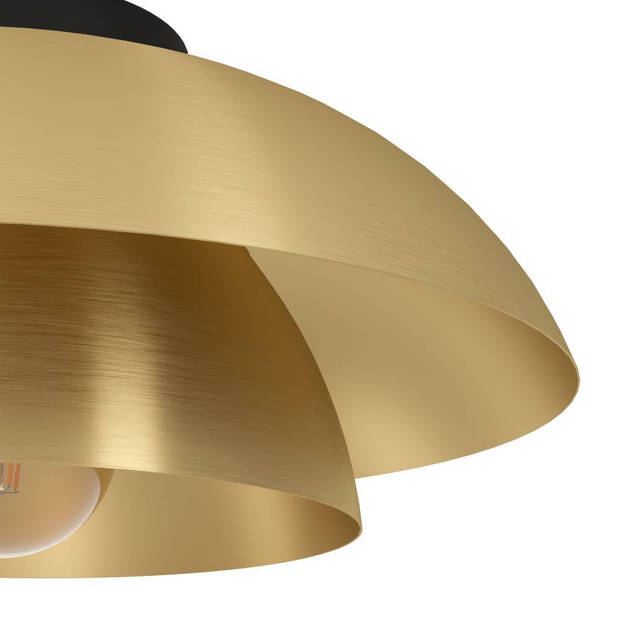 EGLO Cenciara Plafondlamp - E27 - Ø 40 cm - Goud - Staal