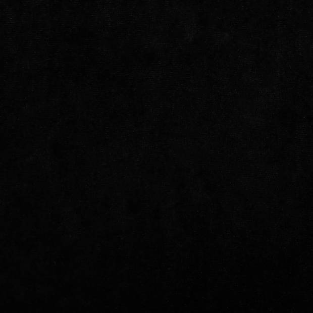 vidaXL Kinderbank 50x40x26,5 cm fluweel zwart