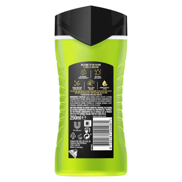 Axe - 3-in-1 Douchegel, Facewash & Shampoo Mannen - Epic Fresh - 6 x 400 ml - XL - 5+1 gratis - Voordeelverpakking