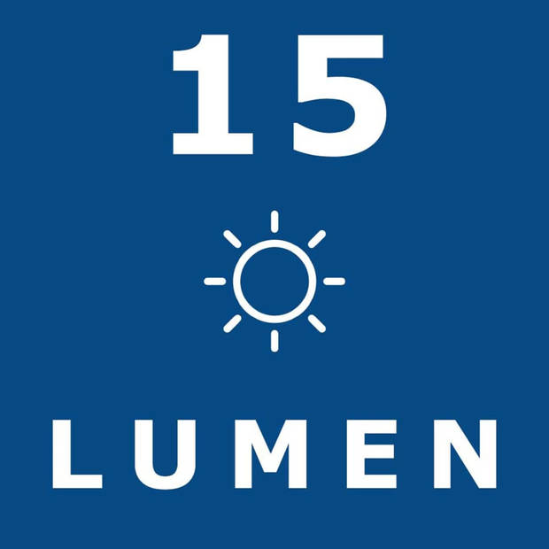 Luxform - Solar Tafellamp - Lighthouse - LED - 15 Lumen - Werkend op zonne-energie