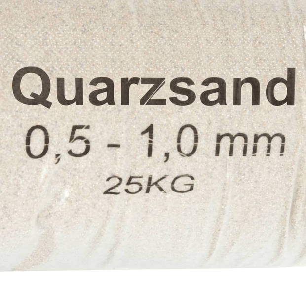 vidaXL Filterzand 25 kg 0,5-1,0 mm