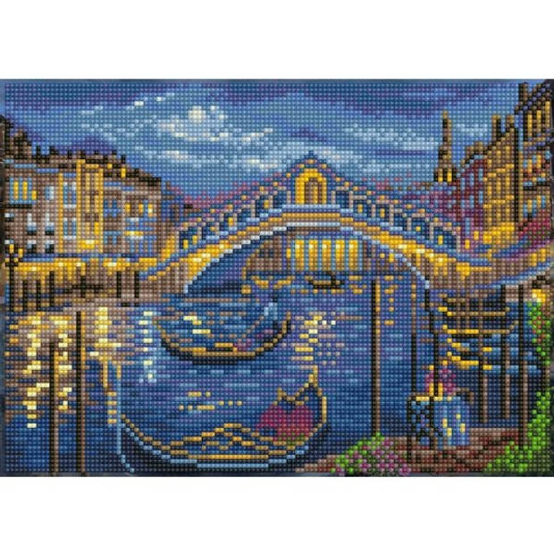 Diamond Dotz Simply Dotz Diamond SD4.407 Evening stroll to the Rialto Bridge Kit 35x25cm