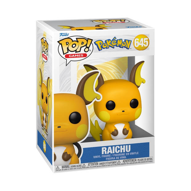 Pop Games: Pokémon Raichu - Funko Pop #645