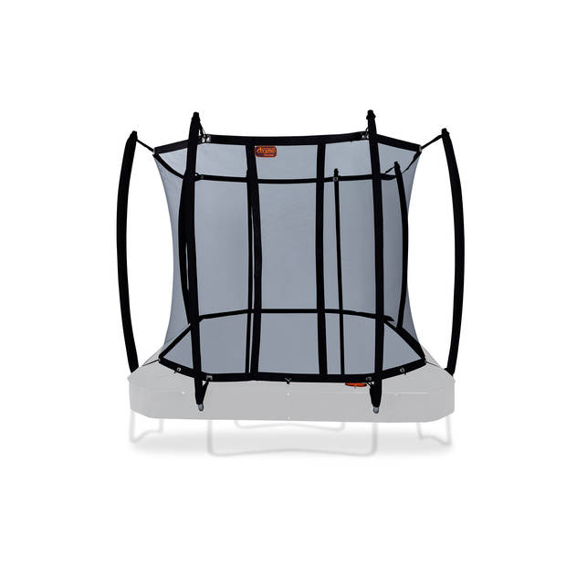 Avyna Veiligheidsnet voor trampoline 380x255 (238) - Zwart (AVBL-238-SN-BD)