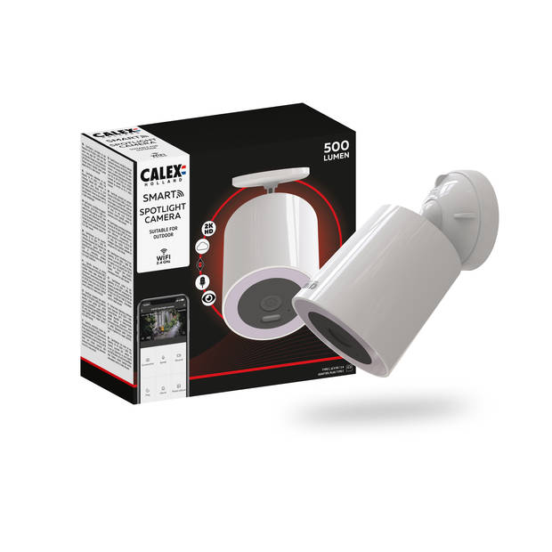 Calex Spotlight Beveiligingscamera - Voor buiten - 2K