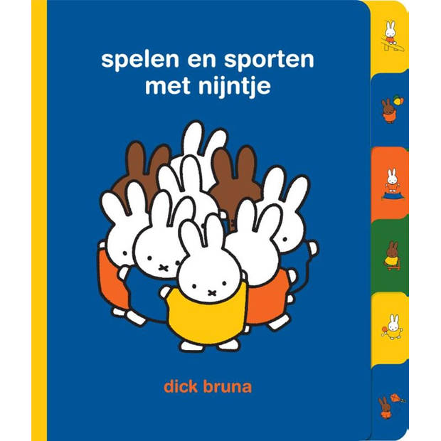Spelen en sporten met Nijntje. Kartonboek. 1+