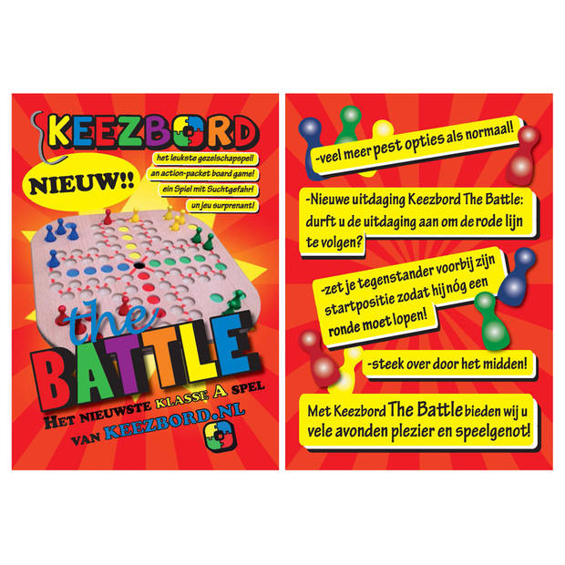 Keezbord The Battle - Bordspel