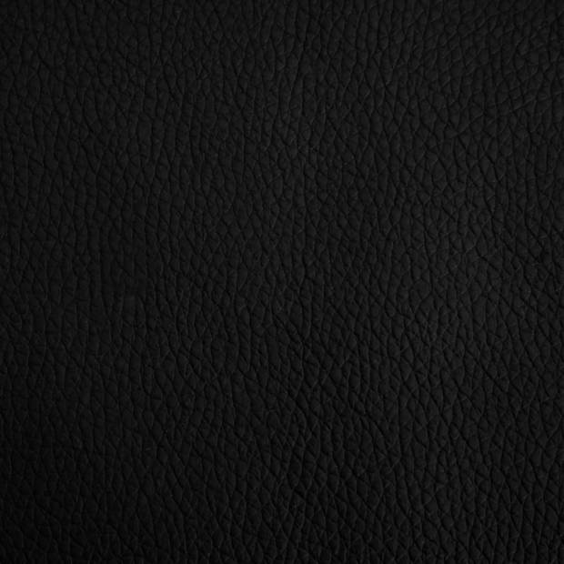 vidaXL Kinderbank 70x45x30 cm kunstleer zwart