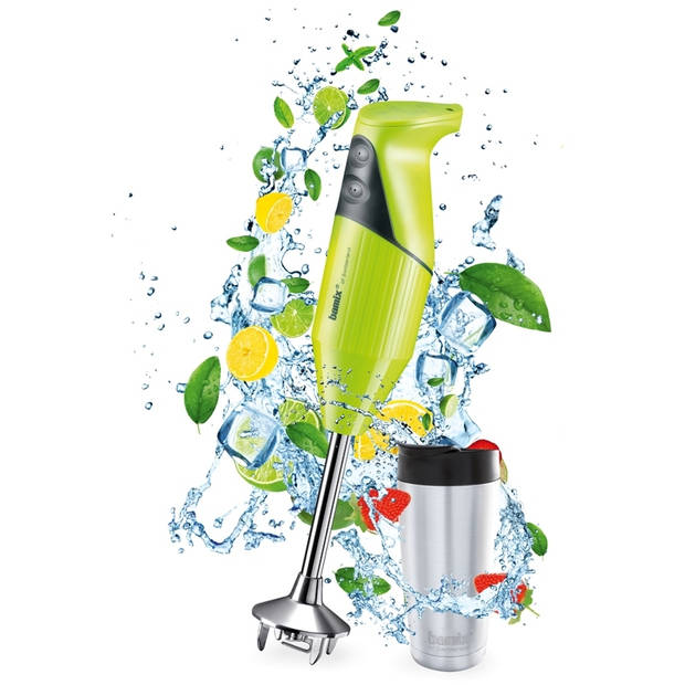Bamix ToGo Staafmixer M200 Lime - 200 W - Inclusief Accessoires