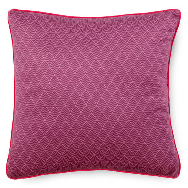 Descanso Polyester Sierkussen Farze - bordeaux 48x48cm