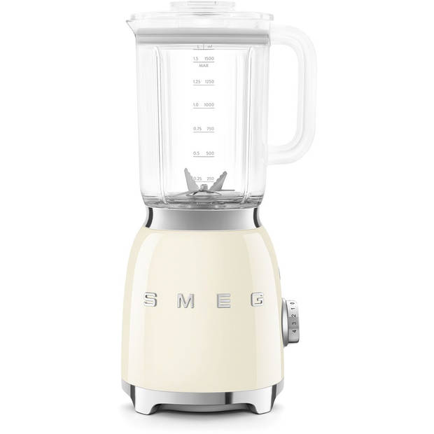 SMEG Blender - 800 W - creme - 1.5 liter - BLF03CREU