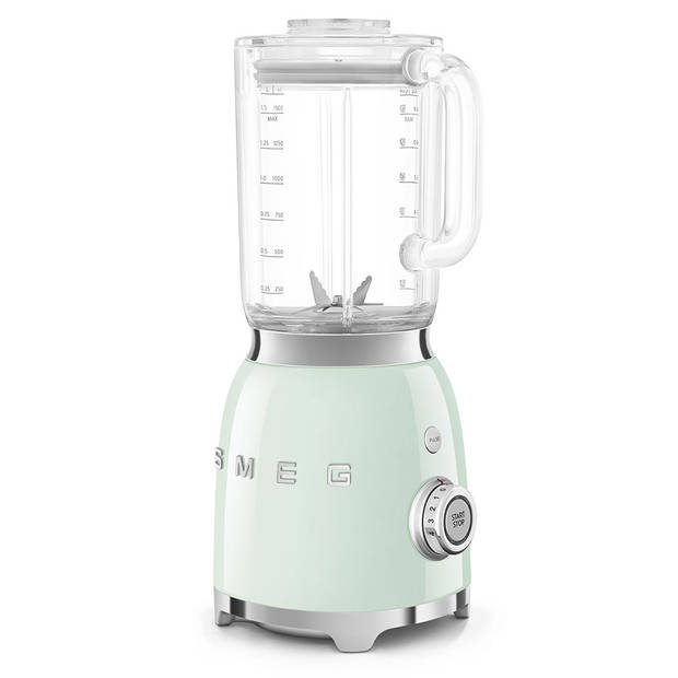 SMEG Blender - 800 W - pastelgroen - 1.5 liter - BLF03PGEU