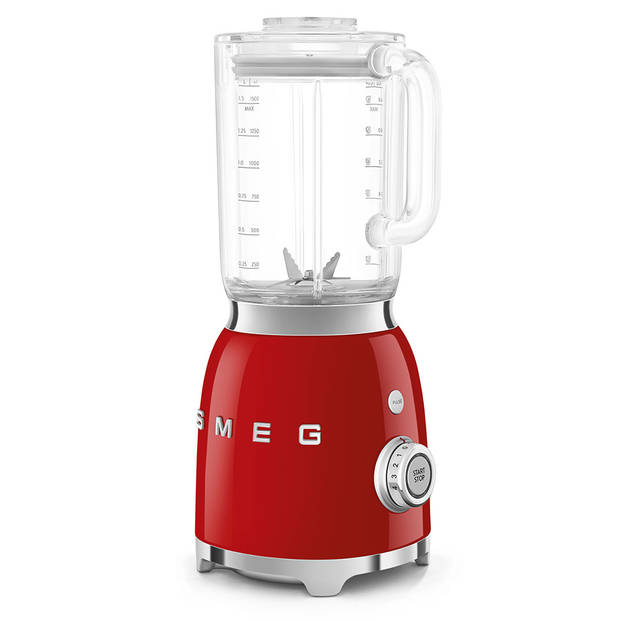 SMEG Blender - 800 W - rood - 1.5 liter - BLF03RDEU