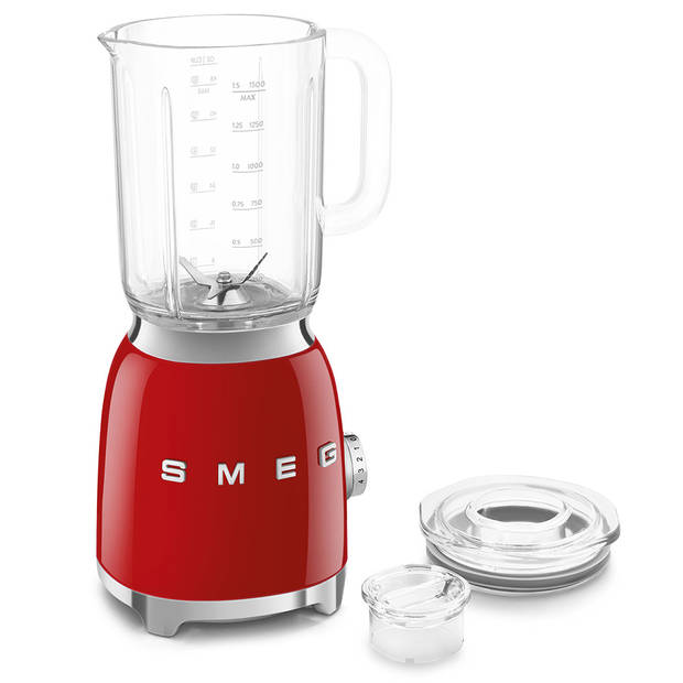 SMEG Blender - 800 W - rood - 1.5 liter - BLF03RDEU