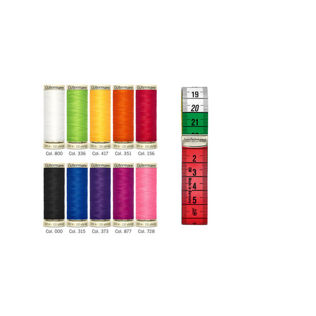 Gutermann Naaigarenset met Lintmeter