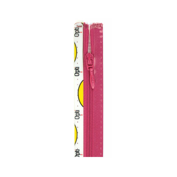 Opti 4912 S40 spiraalrits 4mm deelbaar 70 cm met een druppel trekker fuchsia roze