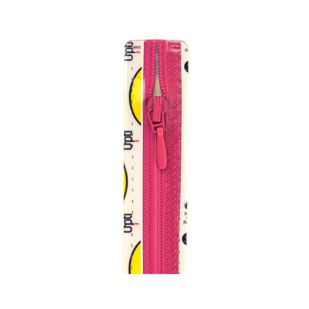 Opti 4800 S40 spiraalrits 4mm niet deelbaar 50 cm met druppeltrekker fuchsia roze